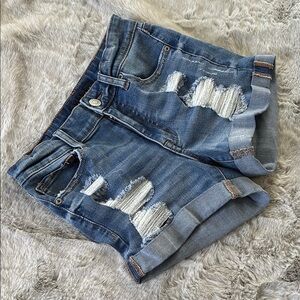Aeropostale Distressed Denim Women's Shorts